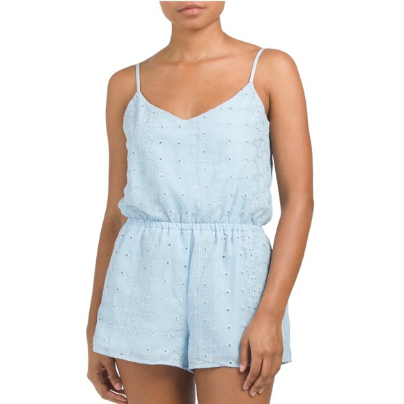 Plum Pretty Sugar Pants - π«SOLDπ« - π light blue romper - NWOT! π Plum Pretty Sugar Pants - π«SOLDπ« - π light blue romper - NWOT! π